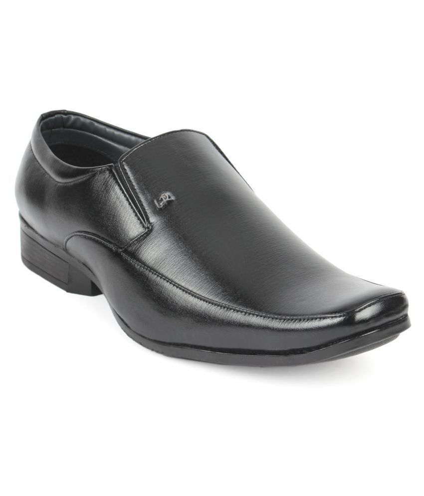     			Fashion Victim Office Artificial Leather Black Formal Shoes