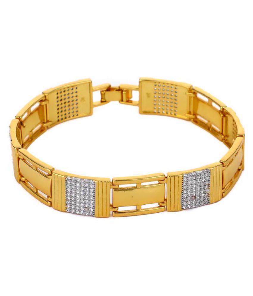 DIPALI GOLD PLATED BRACELETS FOR MEN AND BOYS Buy Online at Low Price