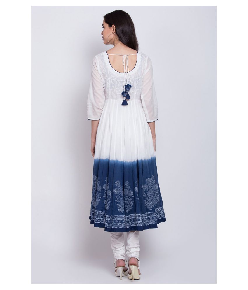 kurti with churidar
