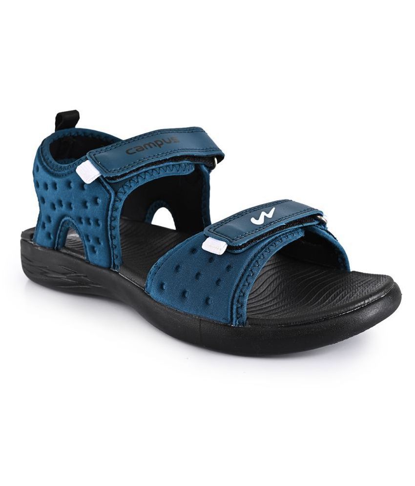     			Campus Blue Synthetic Floater Sandals