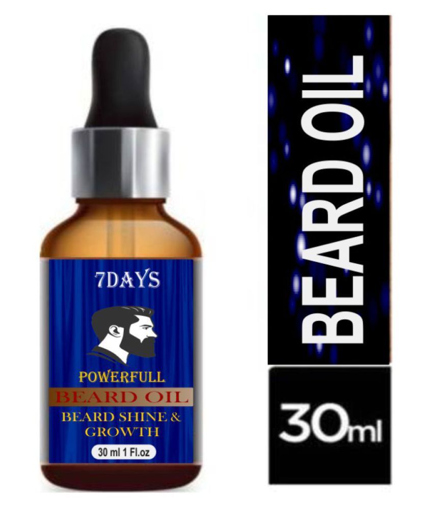 7 days Beard Oil For Growth 30 ml Buy 7 days Beard Oil For Growth 30