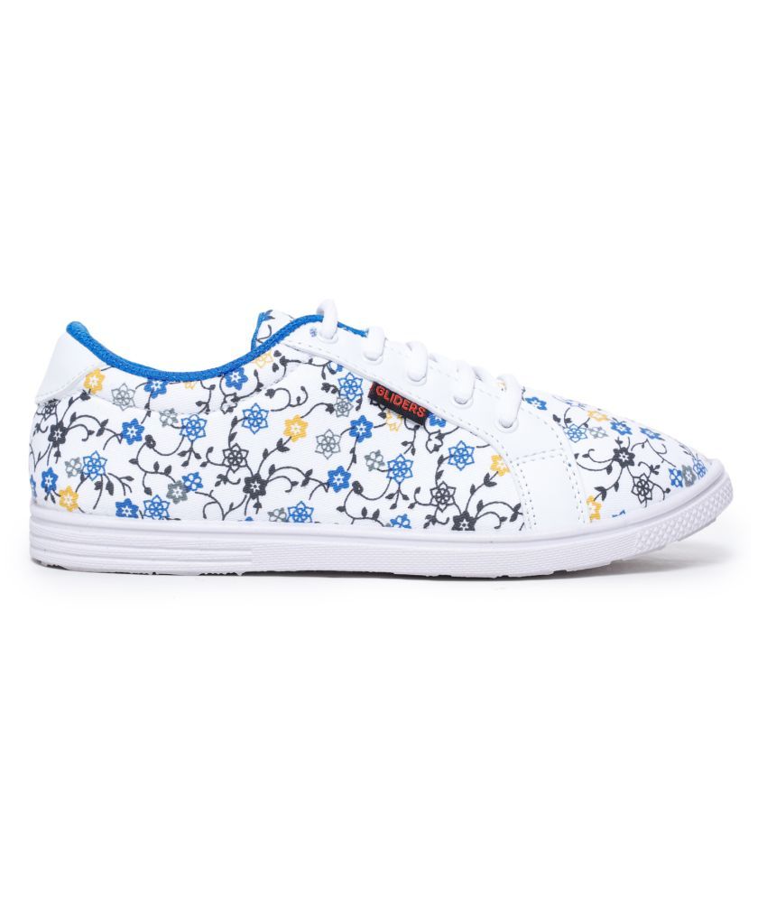 liberty white canvas shoes