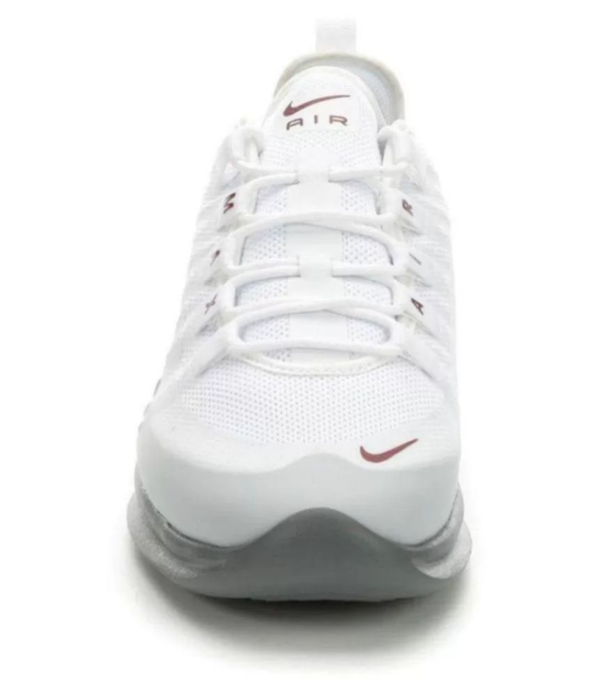 nike air max axis white running shoes