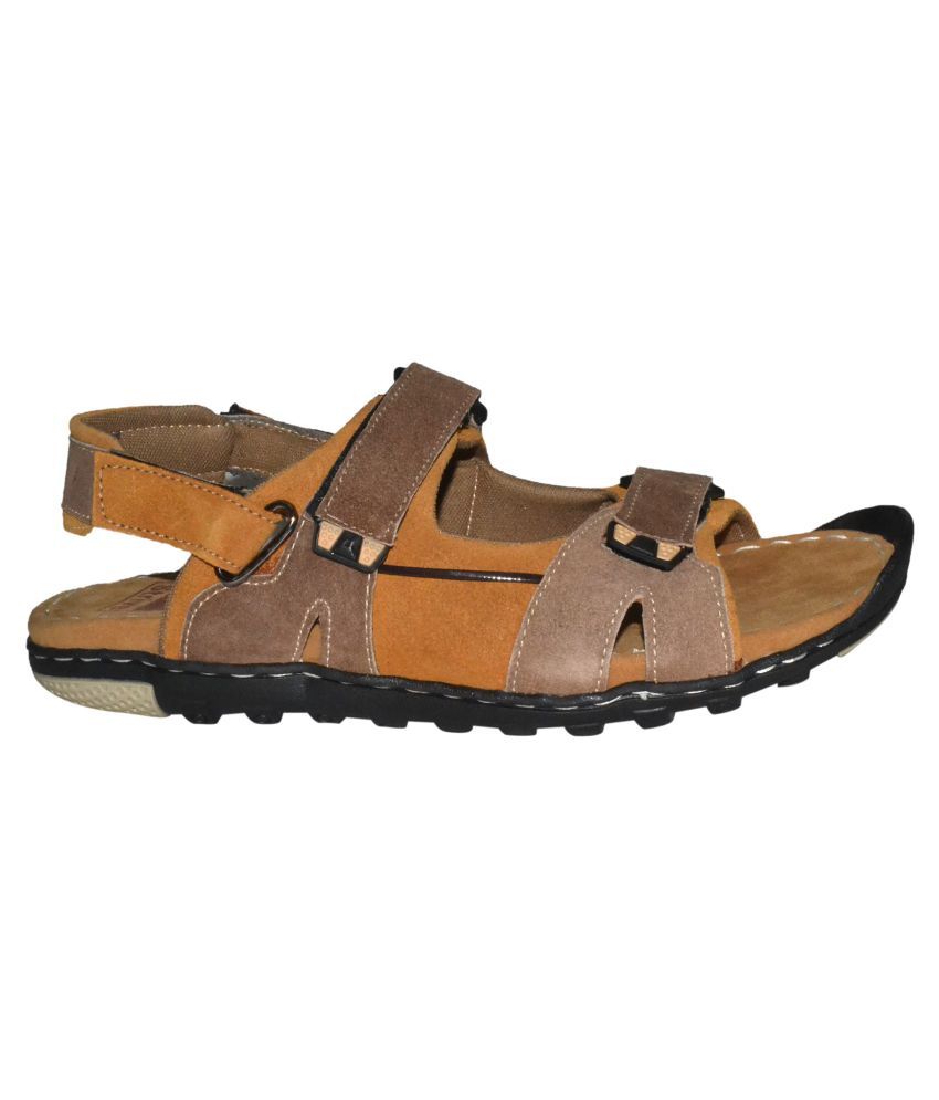 tan suede sandals