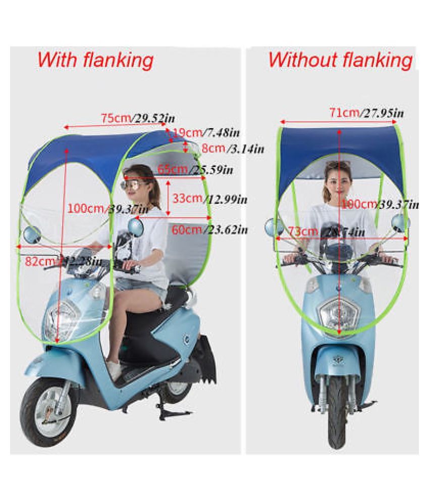 two wheeler umbrella online