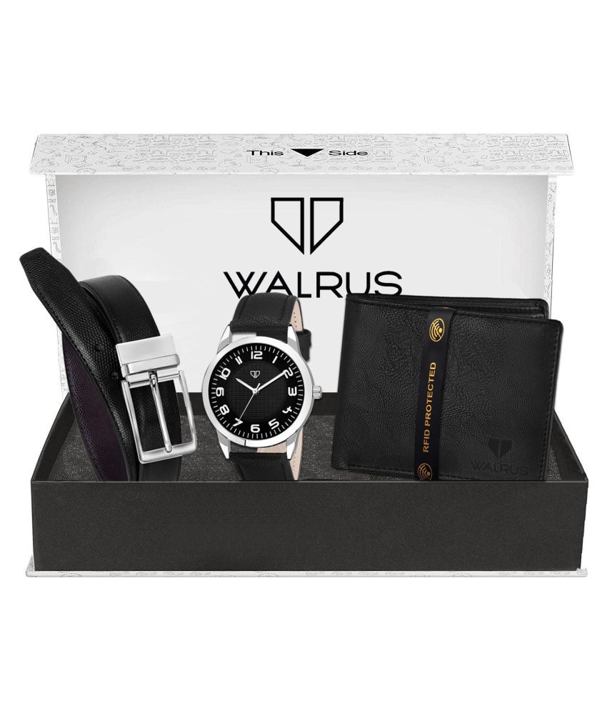     			Walrus WWWBC-COMBO35 Leather Analog Men's Watch