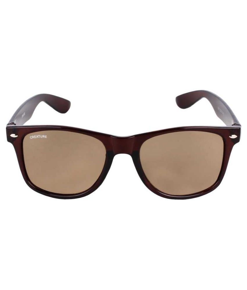     			Creature - Brown Square Pack of 1 Sunglasses