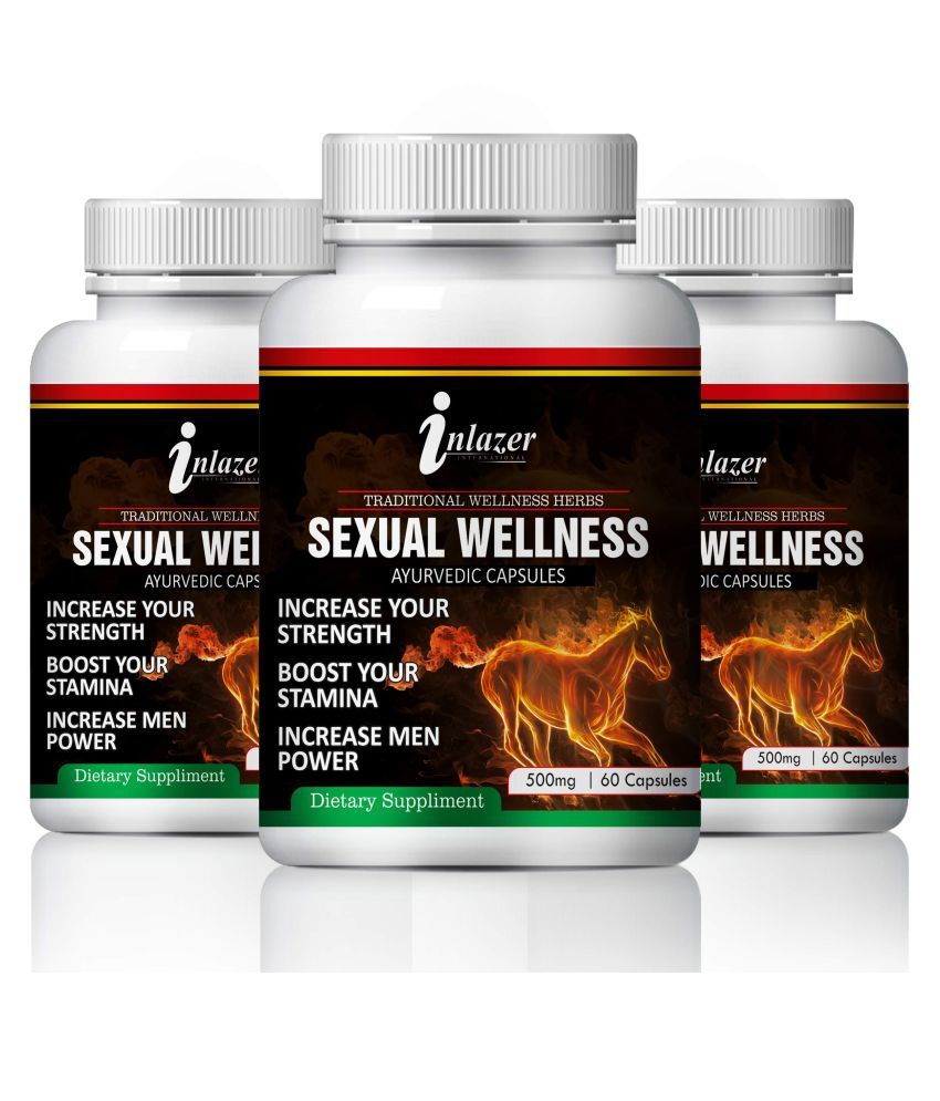 Inlazer Sexuall Wellness Herbal Capsules Capsule 180 No S Pack Of 3 Buy Inlazer Sexuall