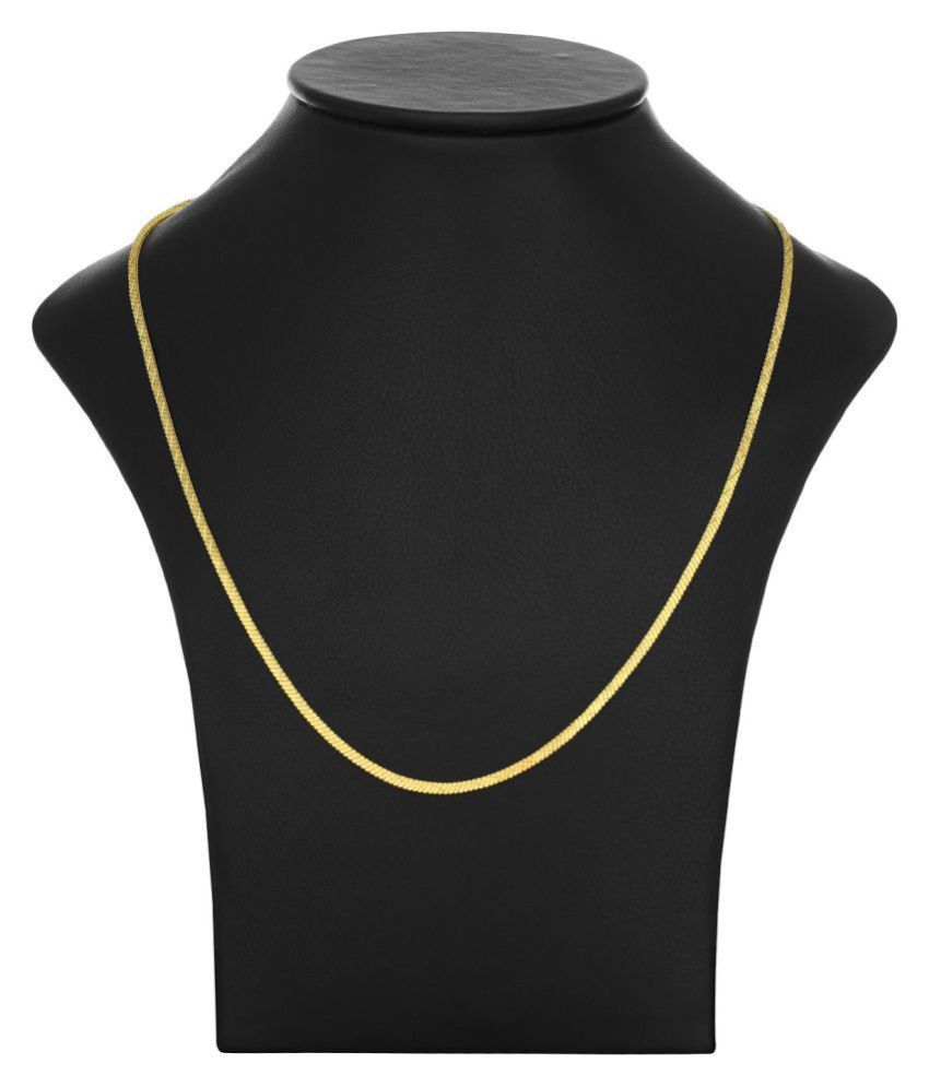 Dropin Gold Plated Neck Chain 22 Inches Mala Jewellery Skin