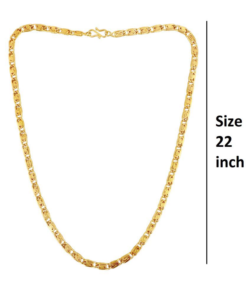 Popular Honey Singh Chain And Bracelet Gold Plated Combo By Goldnera ...