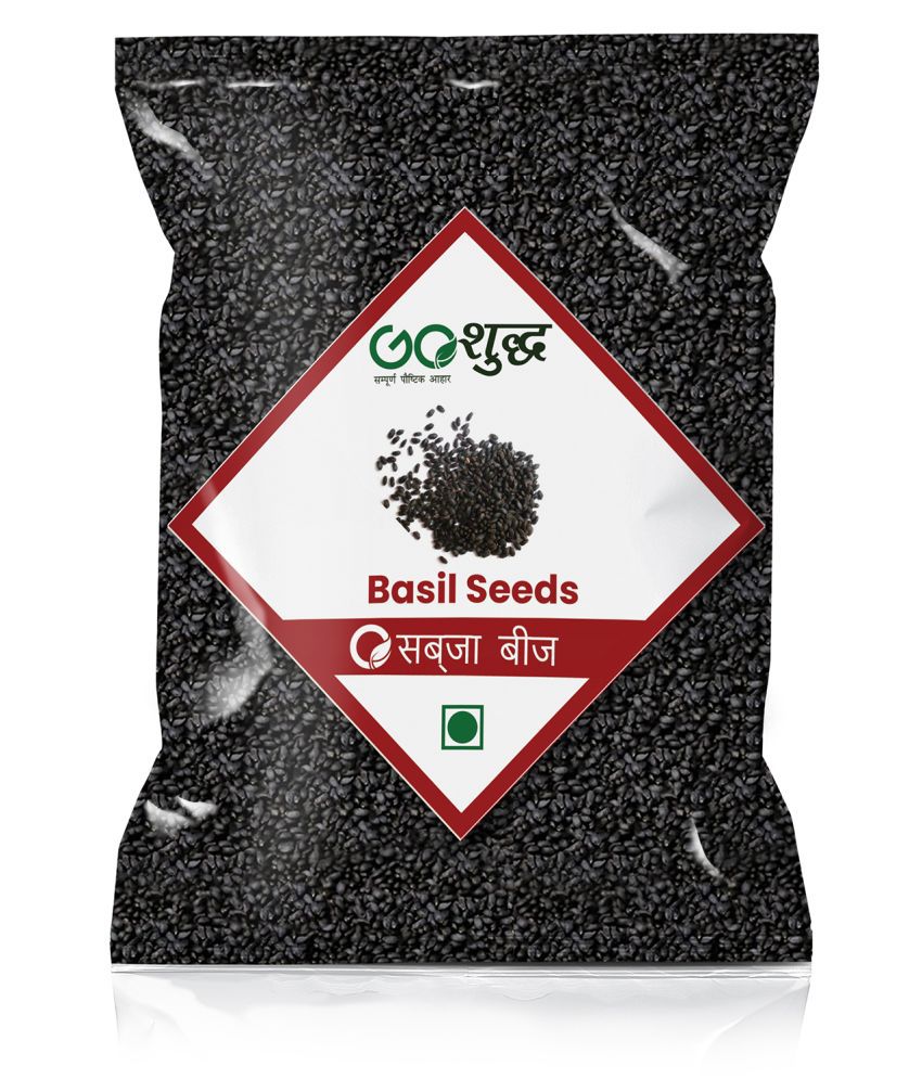 Premium Quality Basil Seeds/sabja Seeds 500g: Buy Premium Quality Basil ...
