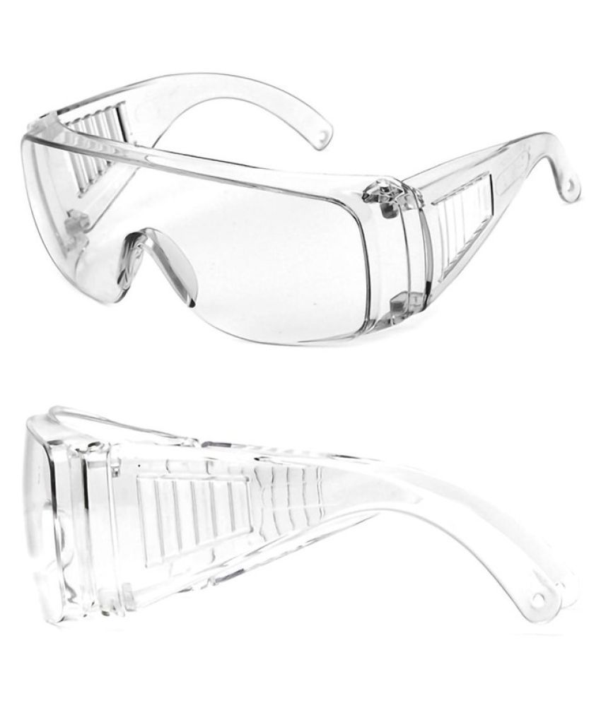 Black Panther Clear Wrap Around Sunglasses ( Safety Goggles ) Buy