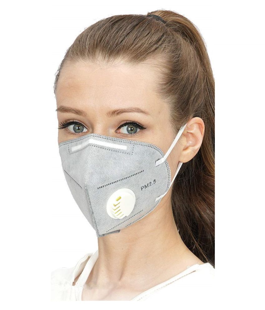 Shop & Shoppee KN95 Air Filter Mask(Grey)5Pc N95 Mask Buy Shop & Shoppee KN95 Air Filter Mask