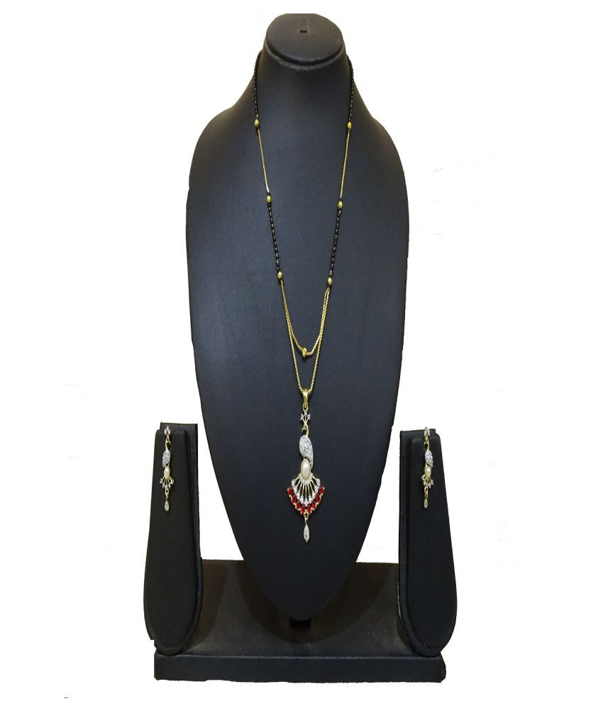 Fashion Alloy Gold Plated Mangalsutra 