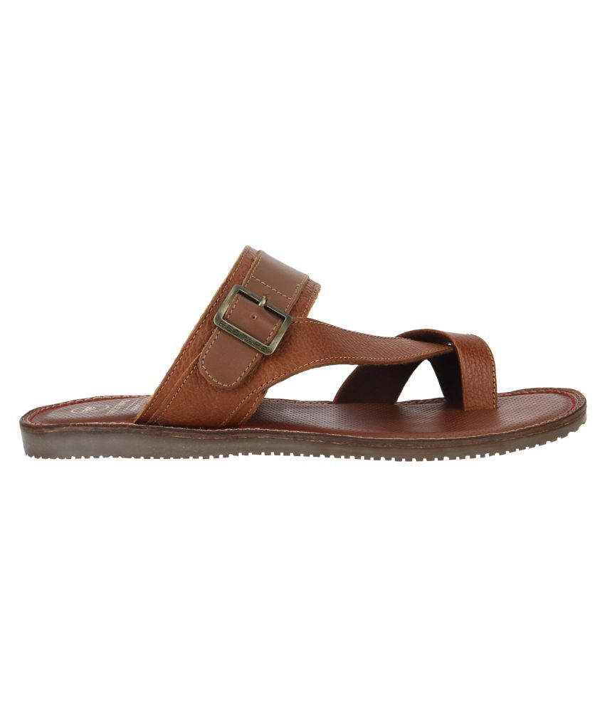 Red Tape Tan Leather Sandals Price in India- Buy Red Tape Tan Leather ...