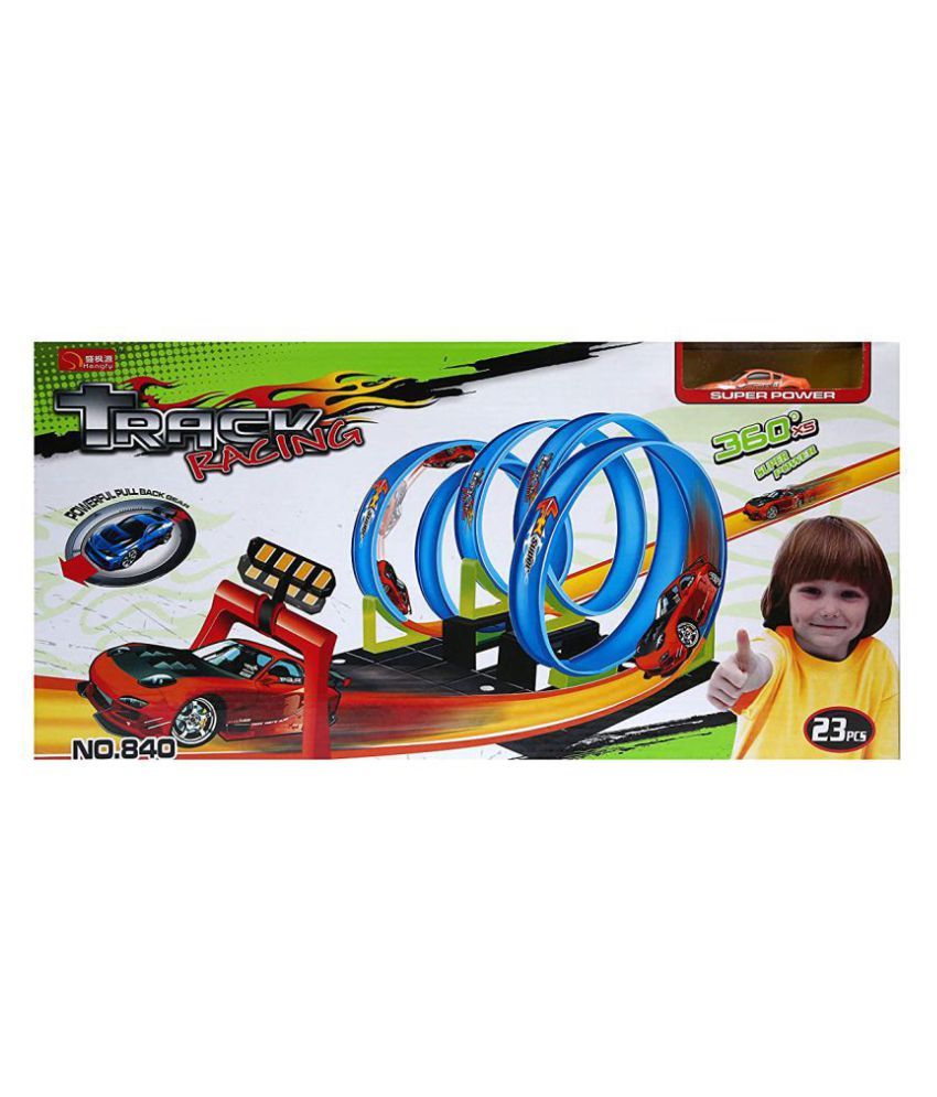 Wembley Toys 360 Hot Speed Powerful Spin Loop Way Racing Power car