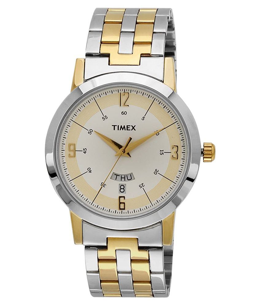 Timex TW000T120 Stainless Steel Analog Men's Watch - Buy Timex ...