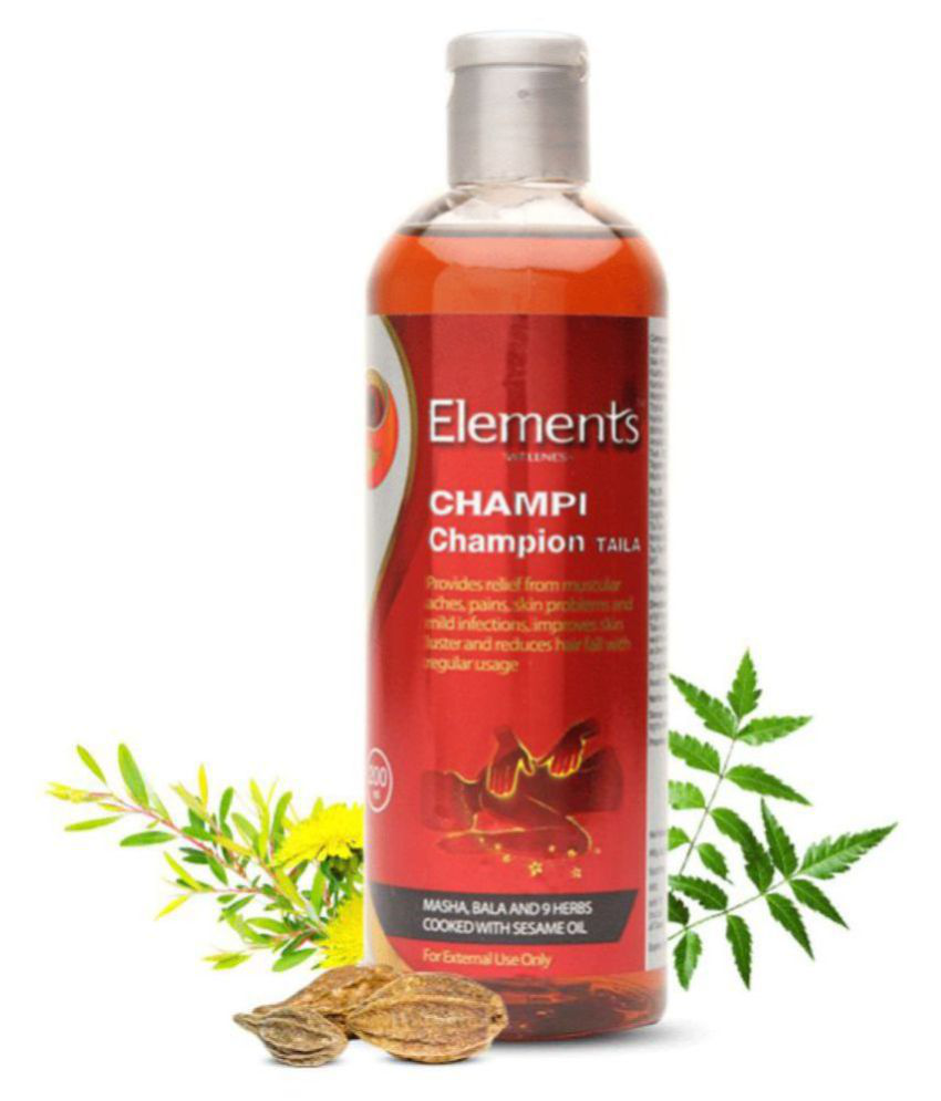 ELEMENT WELLNESS Elements Champi Champion Tailam Oil Oil 200 ml Pack Of 2