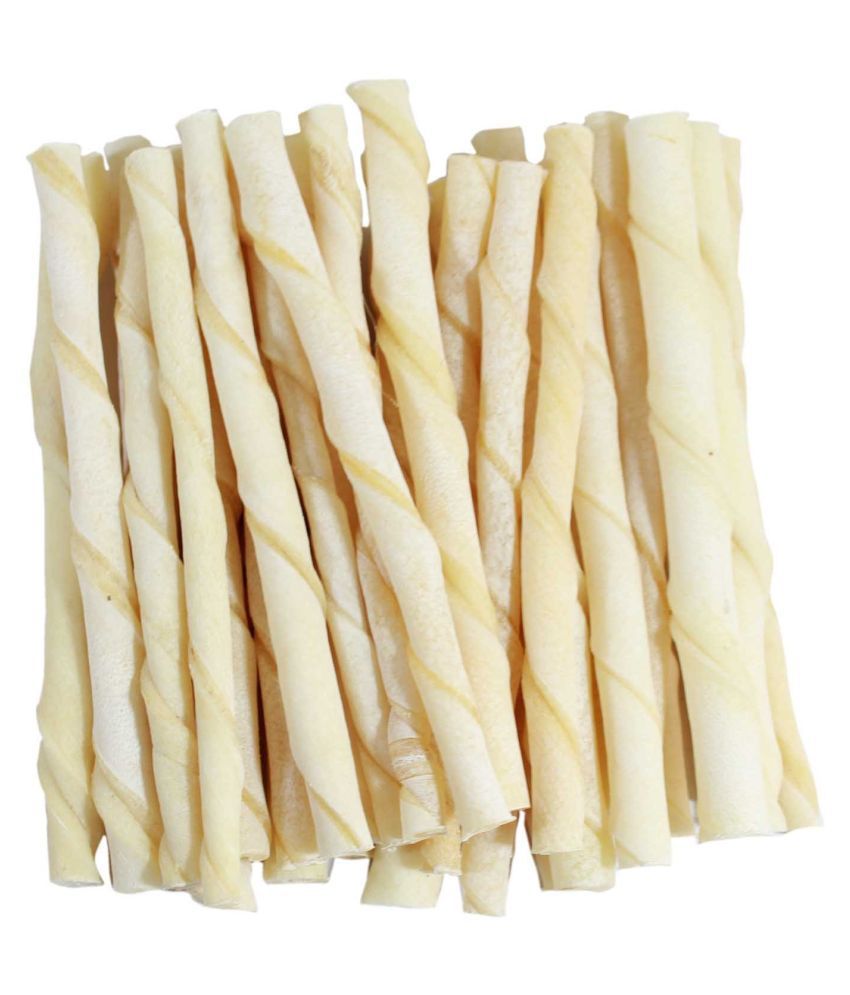     			The Oceans Twisted Dog Chew White Munchy BarkSticks (400g)