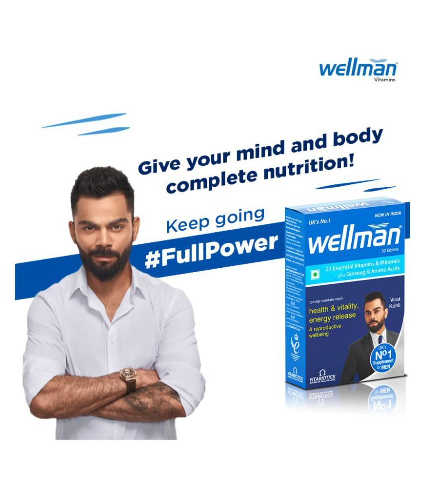 Wellman Multivitamins 30 mg Vitamins Tablets Buy Wellman Multivitamins