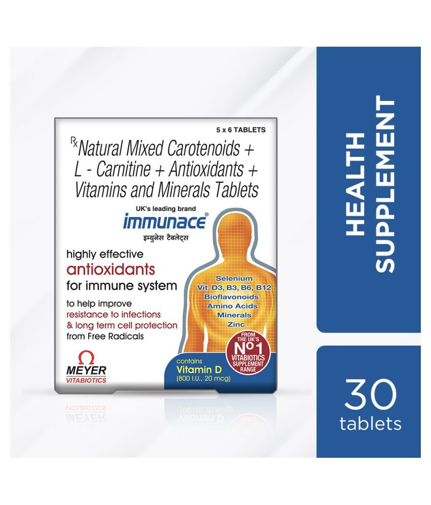 Immunace Health Supplements With Vitamin C Zinc And Selemium 30 Tablets Buy Immunace Health Supplements With Vitamin C Zinc And Selemium 30 Tablets At