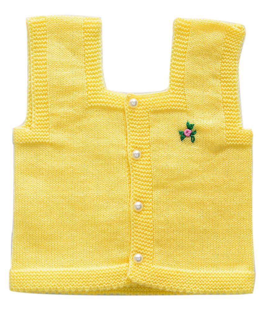 sleeveless sweater for baby girl