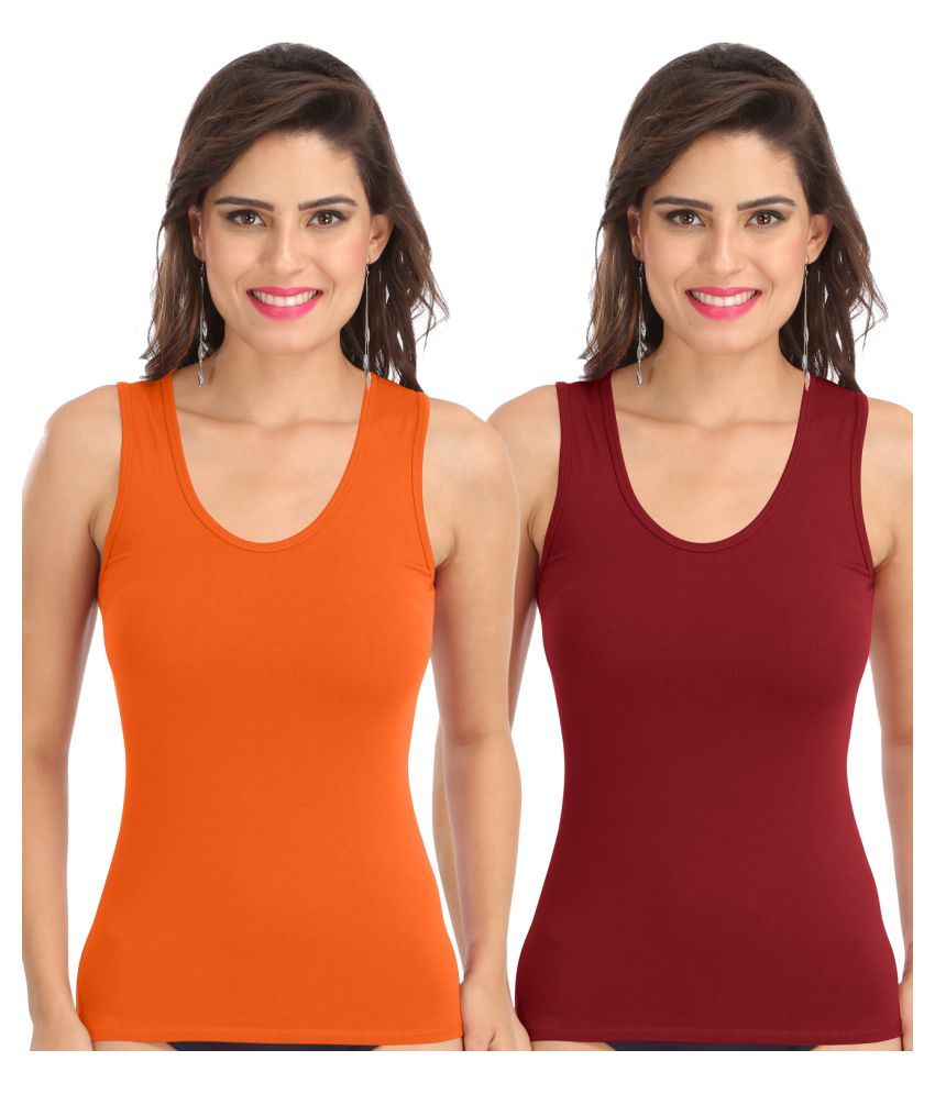 Buy Sona Cotton Night TShirt Multi Color Online at Best Prices in