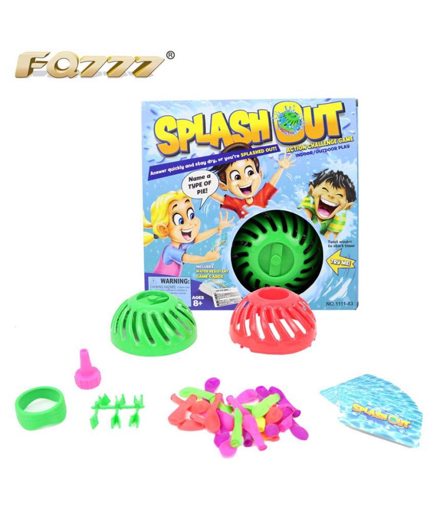 Chocozone Splash Out Action Challenge Game for Birthday Parties Toys for 9 years old Children