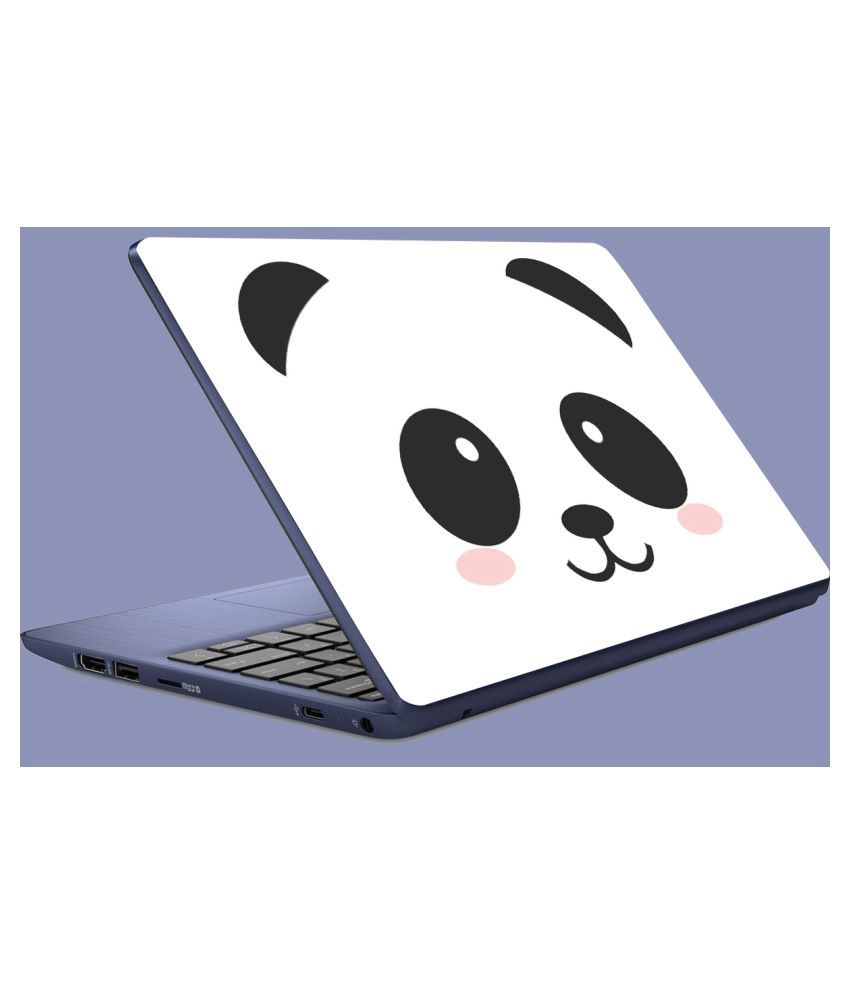 designer laptop sticker panda printpersonalized laptop stickerlaptop