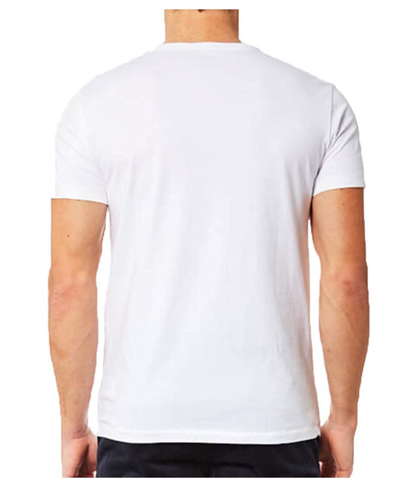 BB BRAND Cotton White Printed T-Shirt - Buy BB BRAND Cotton White ...