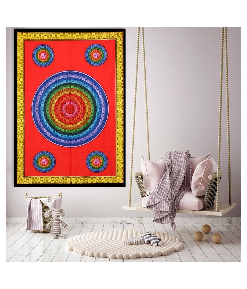 Vihaan Fashions Wall Hangings Fabric Wall Poster Without Frame Buy Vihaan Fashions Wall