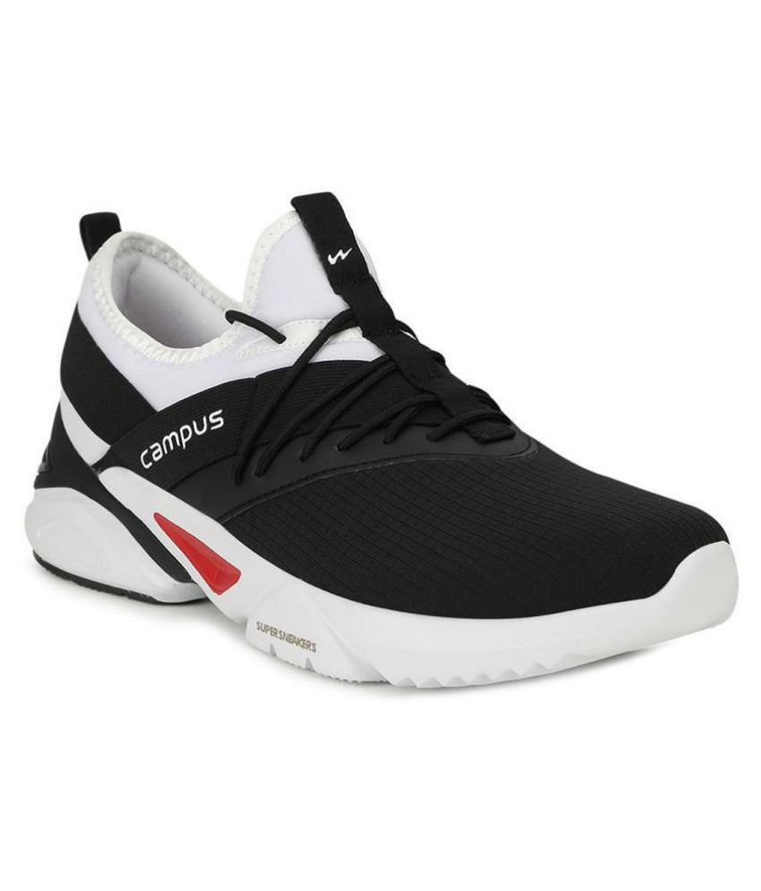 Buy Campus HONOR Black Running Shoes 