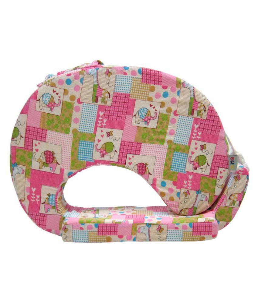 mom2kids MultiColour Cotton Feeding pillow Baby Pillow Buy mom2kids