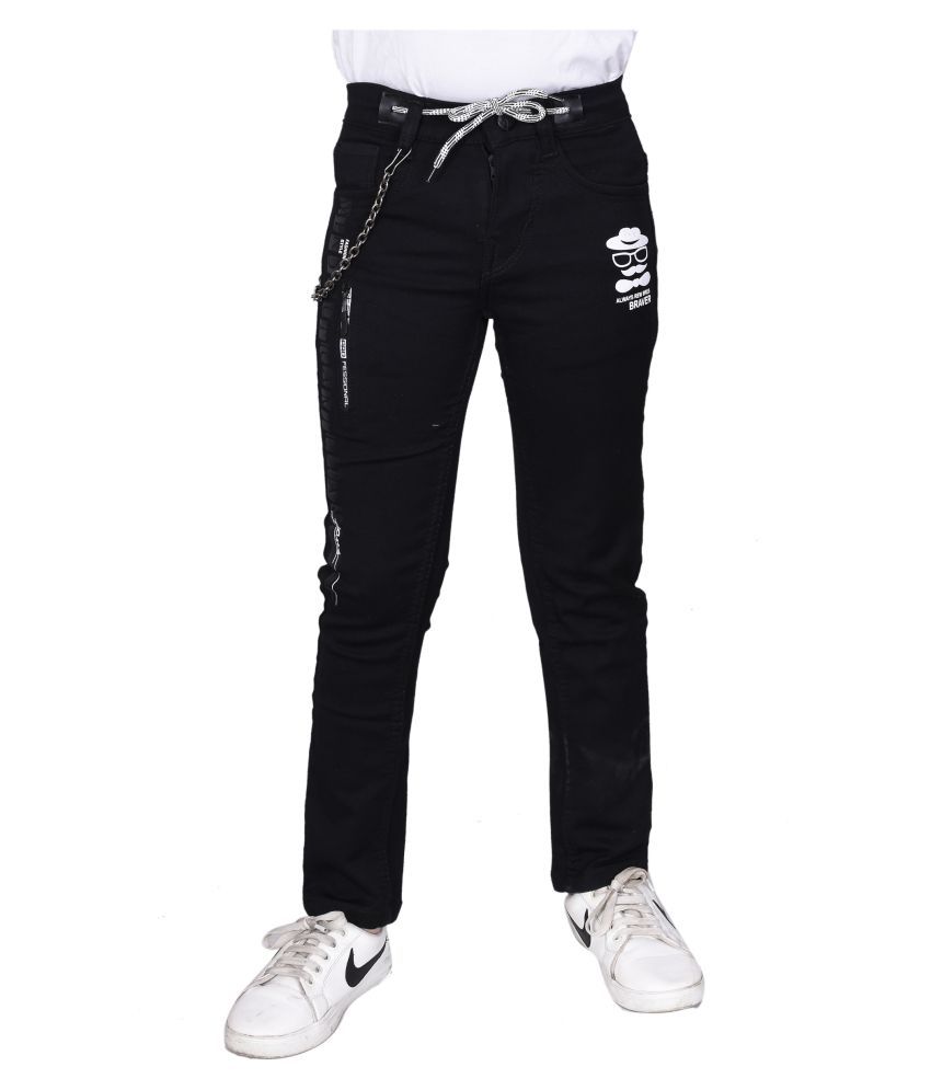 smart black jogger trousers