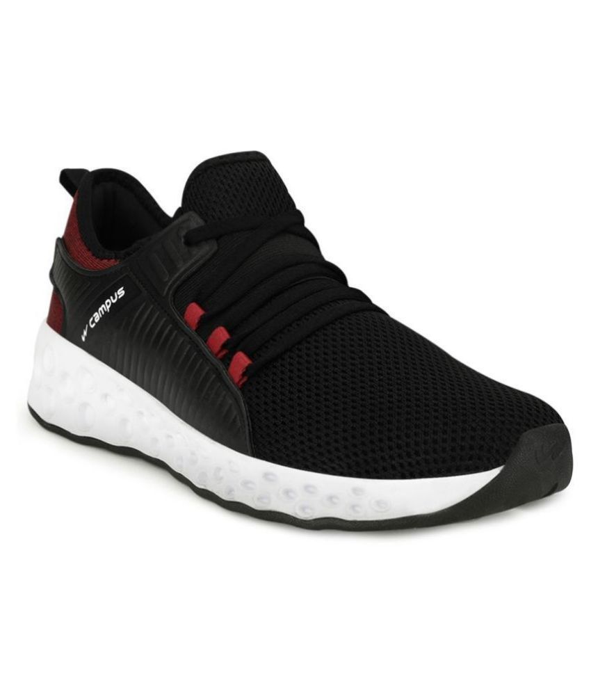 black sports shoes online india