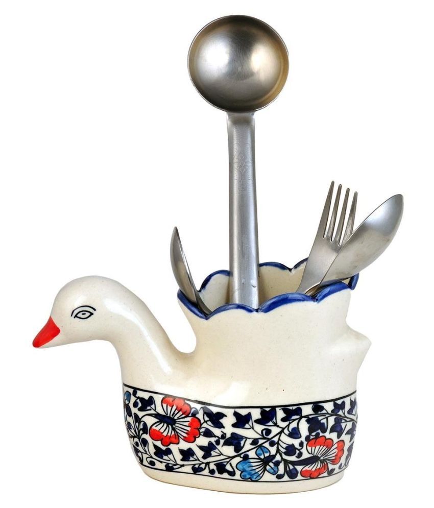 Craftghar 1 Pcs Ceramic Cutlery Holder Buy Online at Best Price in