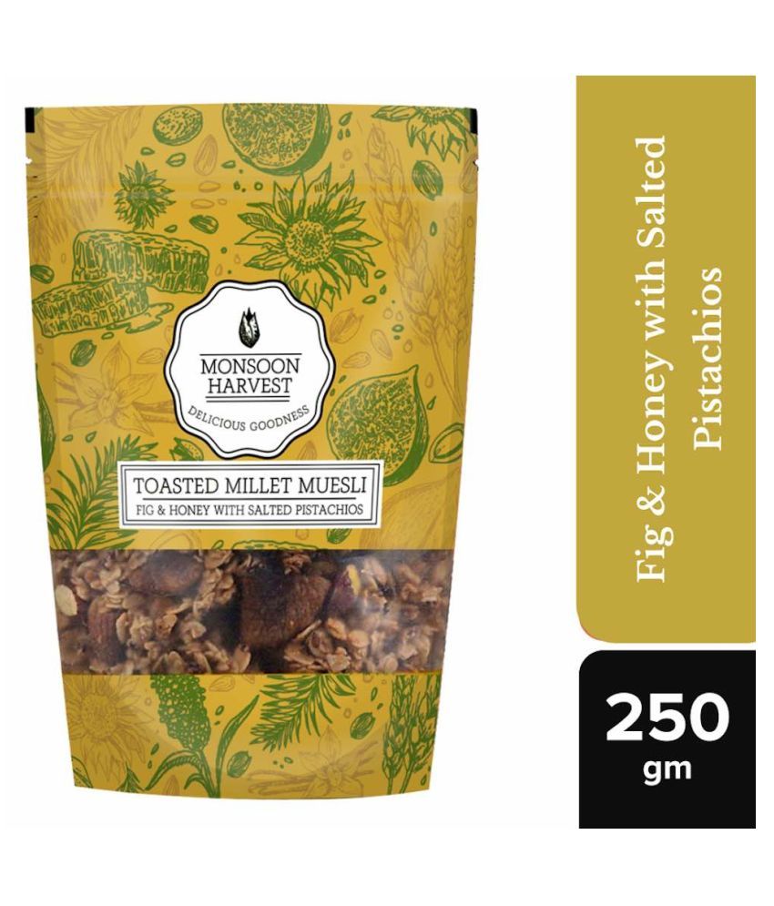 Monsoon Harvest Fig & Honey Muesli 250 gm Buy Monsoon Harvest Fig
