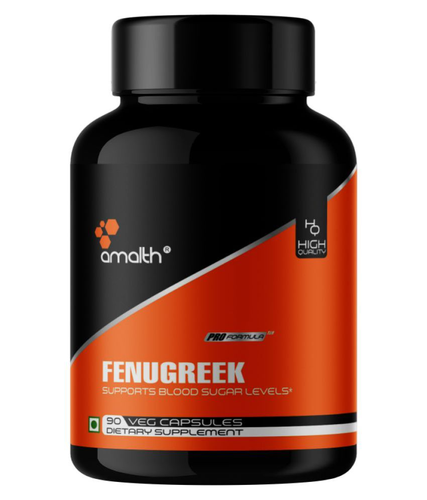 Amalth Fenugreek Extract for Blood Sugar, Women Wellness Capsule 1000