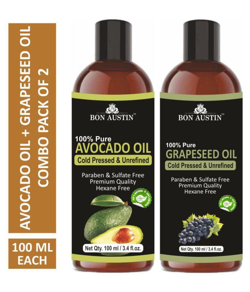     			Bon Austin Premium Avocado & Grapeseed Oil 100 mL Pack of 2