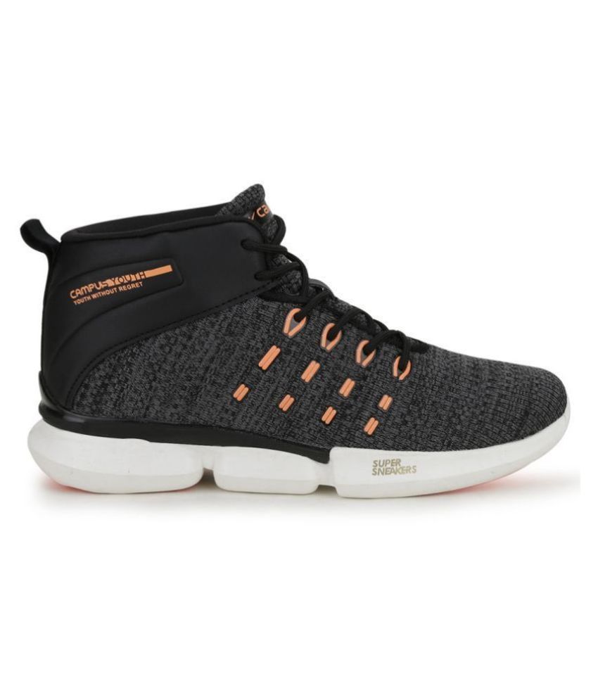 campus city ride textured low top lace up sports shoes