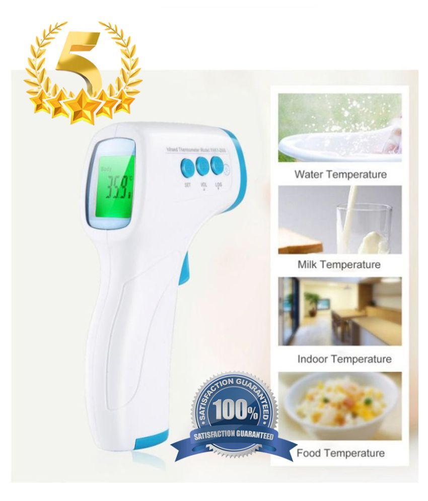 EvaaHub Medical Infrared Thermometer Forehead NonTouch For Fever