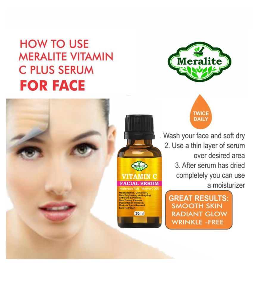 MERALITE Vitamin C Serum For Face Pigmentation And Oily Skin Face Serum