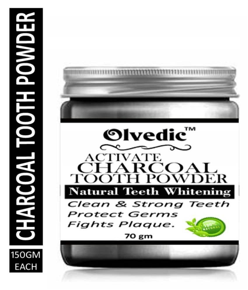 olvedic Activated Charcoal Teeth Whitening - Powder ...