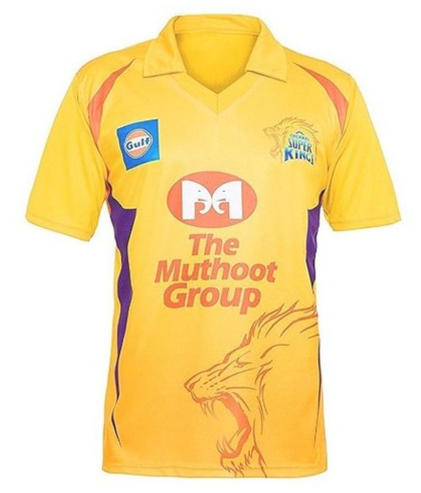 CHENNAI SUPER KING IPL JERSEY -StadiumEX: Buy Online at Best Price on ...