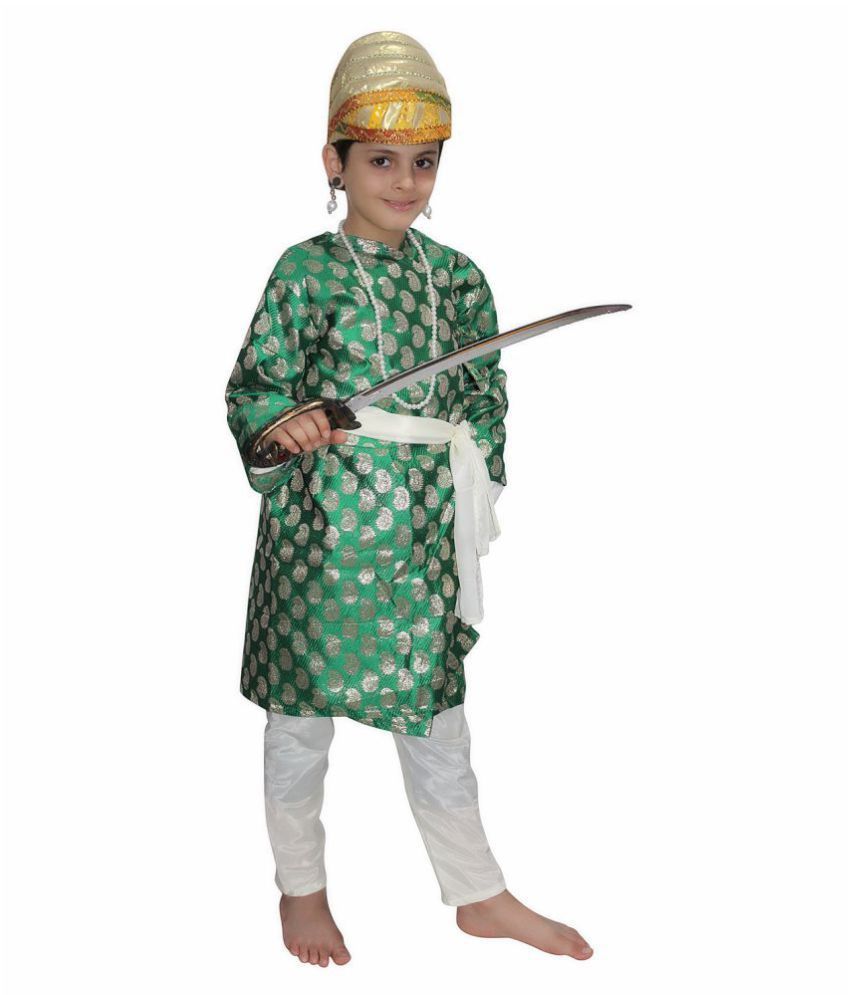 Kaku Fancy Dresses Kids Baji Rao Maratha King Peshwar Costume For Kids ...