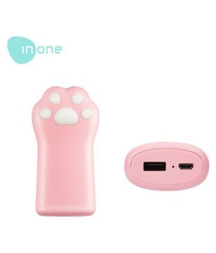 Inone P16 5000 mAh Li Polymer Power Bank Pink