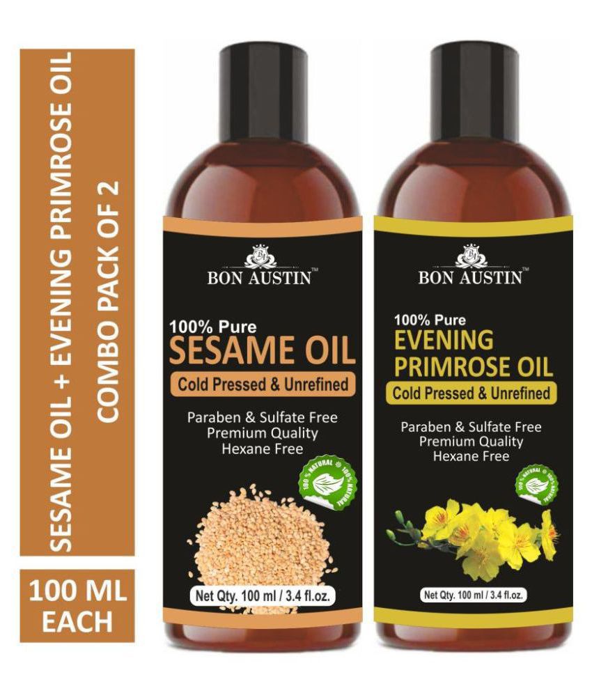     			Bon Austin Premium Sesame Oil & Evening Primrose Oil 100 mL Pack of 2