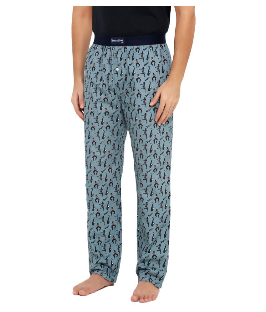 fluffy grey pyjamas