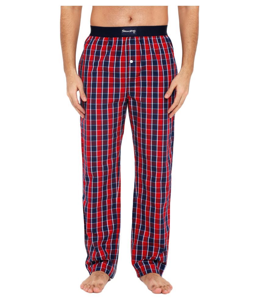 red fluffy pyjamas