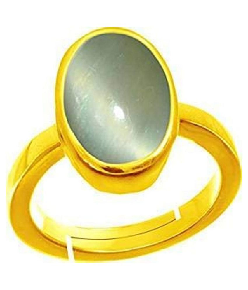 11.25 Carat Original Natural Certified Cat's Eye Ring Vaiduryam Ring ...